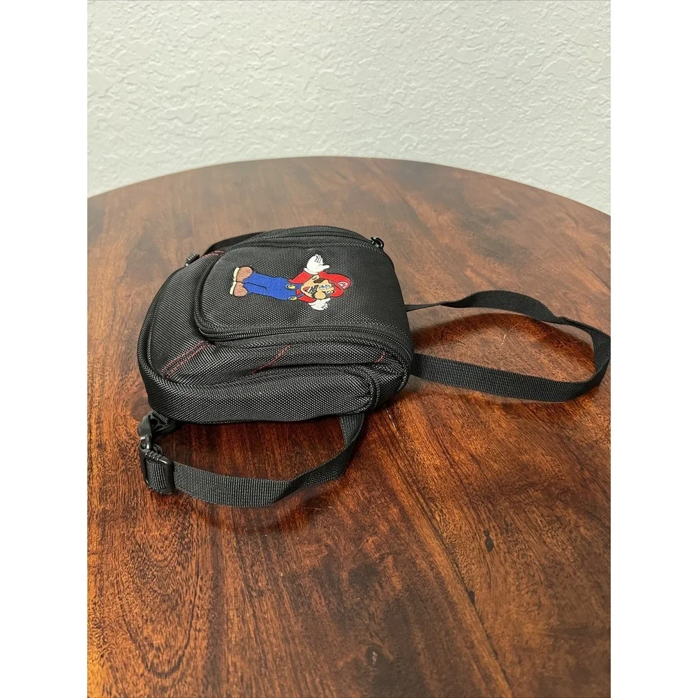 NINTENDO 3DS xl DS Super Mario Deluxe Game Traveler Case Bag Pouch Backpack Mini